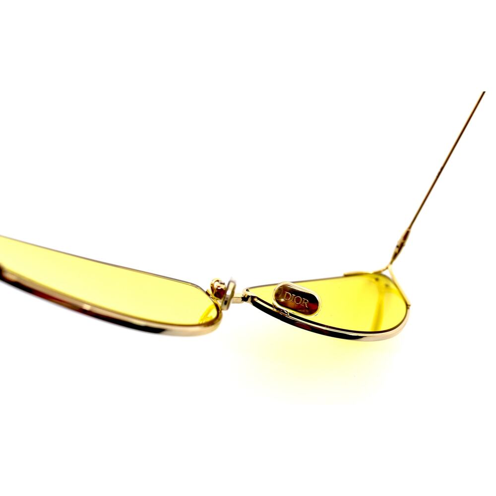 NEW DIOR MISSDIOR B1U H4C GOLD YELLOW AUTHENTIC SUNGLASSES - Picture 12 of 13